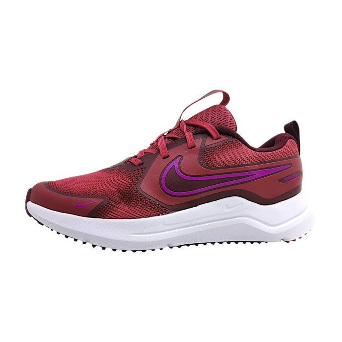 Filles Nike Chaussure de sport Cosmic Runner Synthétique Lacets Plat - Rouge 603