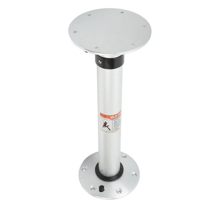 Pied De Table Amovible Pliable Pour Camping-Car - Hauteur Réglable 730/430mm - Alliage Aluminium - Support Stable