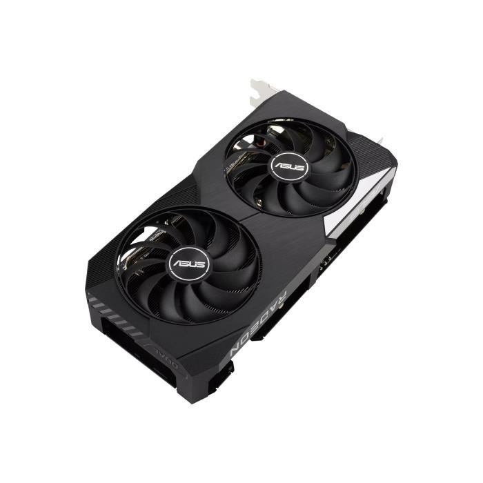 ASUS Dual RX6600 8G AMD Radeon RX 6600 8 Go GDDR6 Neuf - vue 2