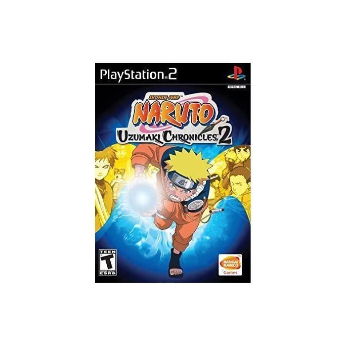 PlayStation Jeu PS2 Naruto Uzumaki Chronicles - Sony - Noir - Pack Inclus