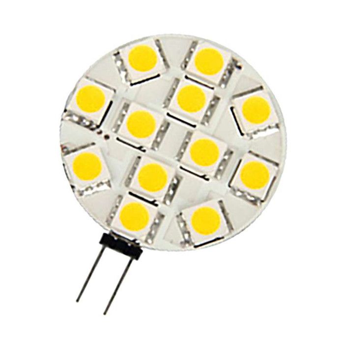 Ampoule LED G4 2W Ronde lumière 20W Blanc G4 LED Cdiscount Maison