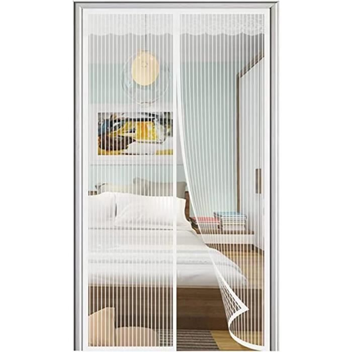 Rideau Magnétique Isolant Pour Fenêtre - Coupe-froid, Transparent, Facile à Poser, Idéal Chambre, Cuisine, Bureau