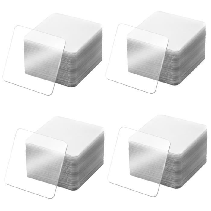 Lot De 100 Feuilles De Plastification Transparentes Pour Photos - Film