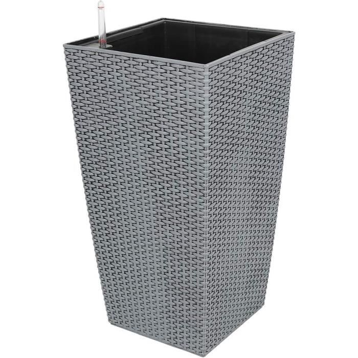 Pot De Fleur Intérieur Elho Ocean Collection - Plastique 100% Recyclé Avec Système D'Irrigation - Vert Pacifique 22.3x20.4 Cm - 6