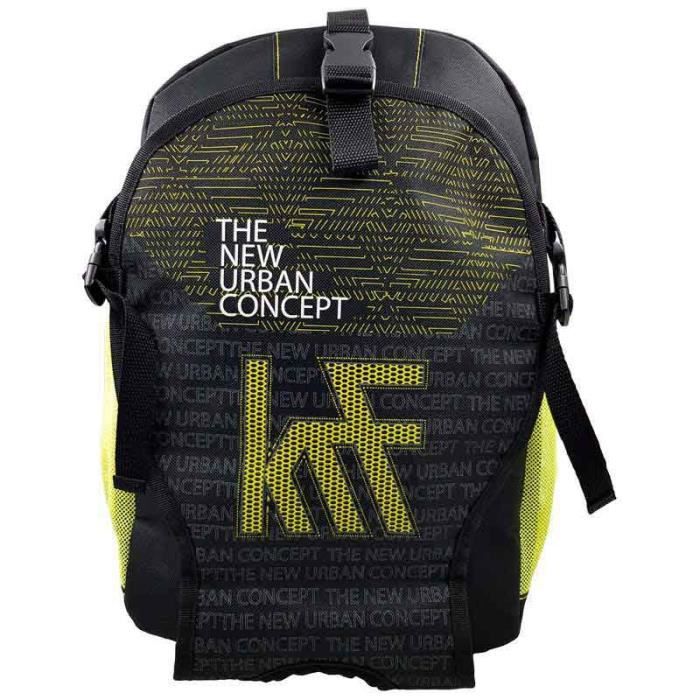 KRF The New Urban Concept Krf Mochila Patines New York Black-Yellow Sac - Dos Mixte- Noir-Jaune- Taille Unique