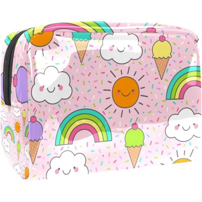 Trousse De Toilette Personnalisable Gravée - Grande Capacité 28x21x11 Cm - Multi-compartiments Pour Voyage, Sport - 5