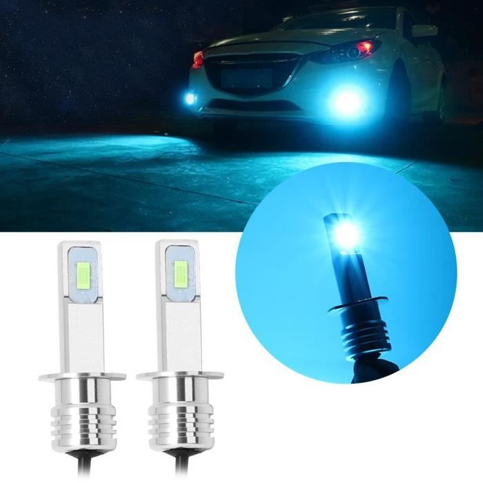Ampoules H7 LED PPYYEMU 80W 28000LM 6500K - Phares Voiture, Remplacement Halogène/Xénon