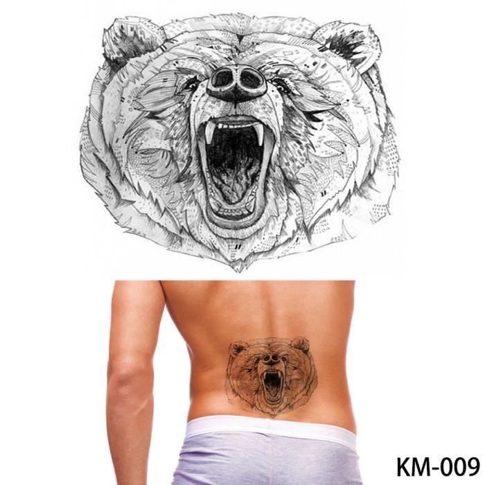 Tatouage Temporaire Km 009 Glaryyears 22 Dessins 1 Feuille Aquarelle Dessin Mignon Corps Couleur Chat Hibou Decalque Bras Dos Cdiscount Au Quotidien