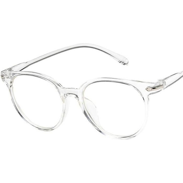 Lunettes De Lecture Rondes Vintage - Verres Transparents Anti-fatigue Homme Femme