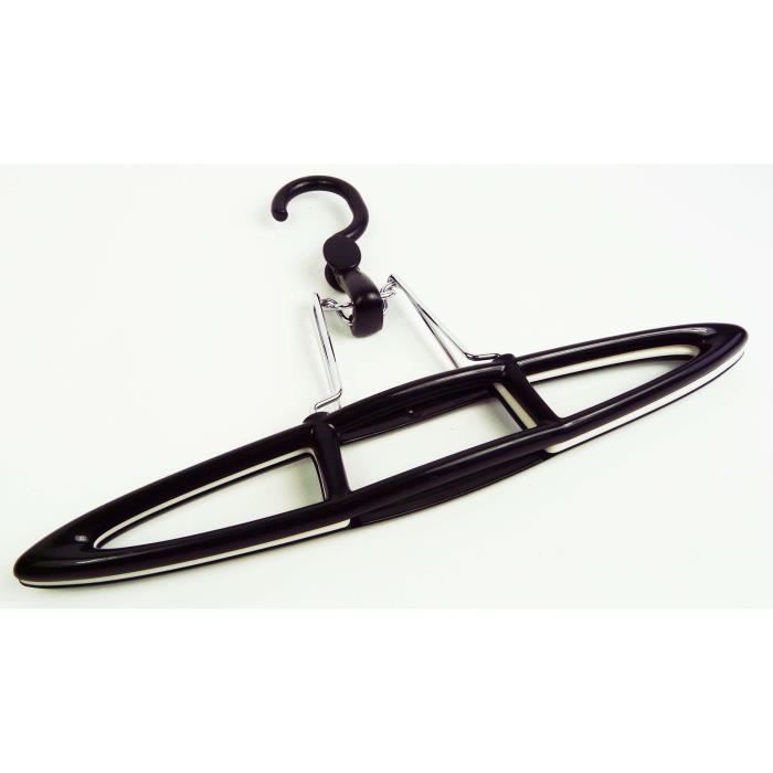 LAGUELLE Pince jupe ou pantalon - Plastique - 30cm - Noir