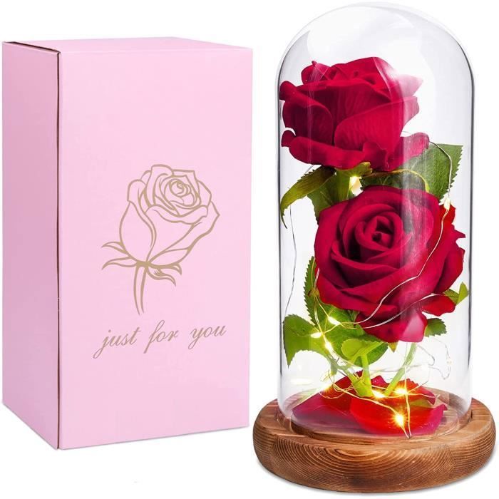 WYRIAZA Rose Eternelle Cadeau Femme - Idee Cadeau Maman Cadeau