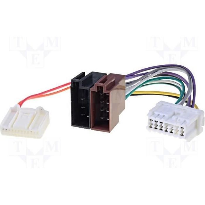 CARAV Adattatore Radio ISO 12-028 Per Volvo Dal 1993 (Modelli Selezionati) | Cablaggio Per Autoradio | Connettore Universale Per Sostituzione Sterzo - 3