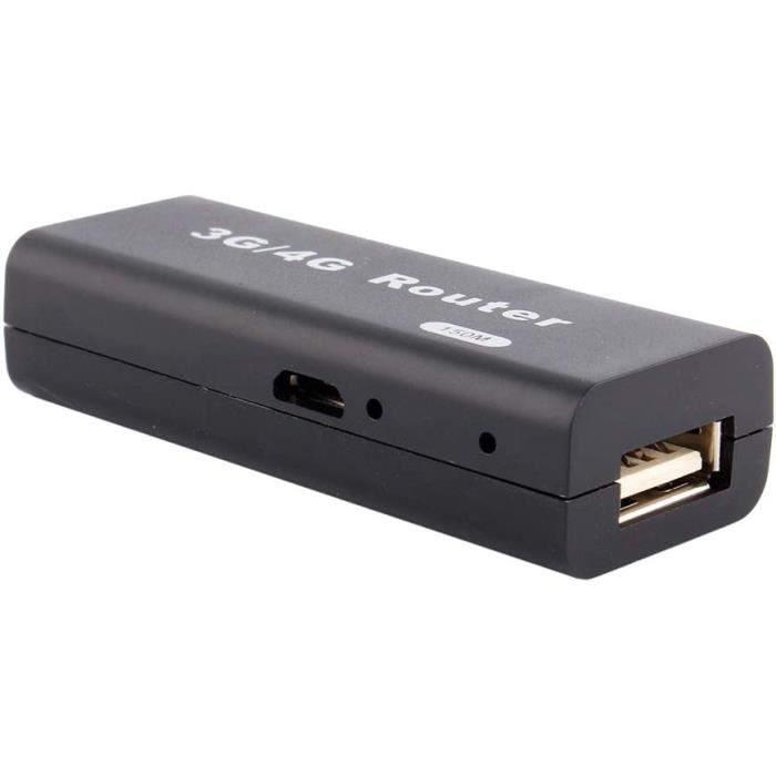 Portable Router Rj45 Mini routeur WiFi 3G, Hotspot WiFi 3G-4G WiFi Portable Amovible Routeur ...