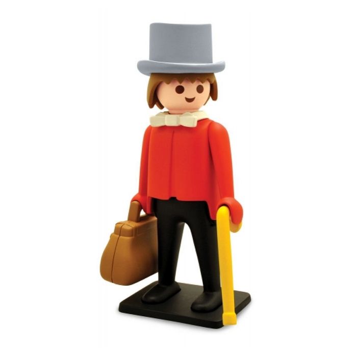Figurine en Résine Le Gentleman du Far West Collection Vintage Playmobil Neuf - vue 2