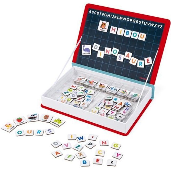 Jouet pour apprendre l'alphabet