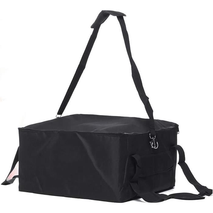 Sac à Pizza De 42x42x23cm VIPITH , Sac Isotherme Extra Large Pour Livraison De Nourriture à