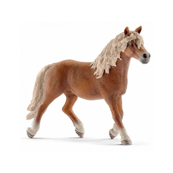 Schleich Figurine Cheval Miniature Etalon Haflinger Coloris Unique Cdiscount Jeux Jouets