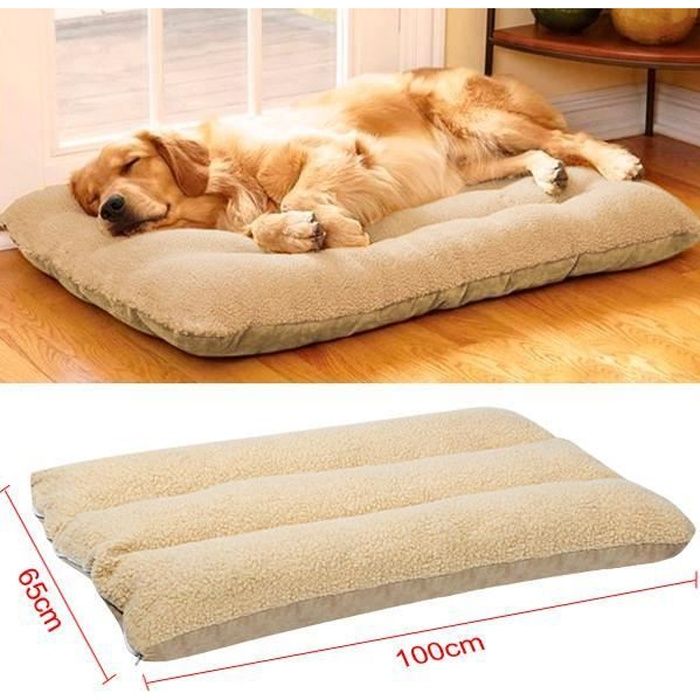 Tapis pour Chiens Imperméable 90x60cm, Matelas pour Chien Pliable