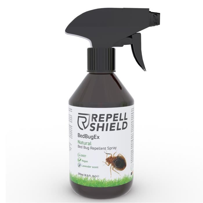 RepellShield Spray Anti Punaise de Lit Naturel - Traitement Longue Durée,  250 ml - Cdiscount Au quotidien