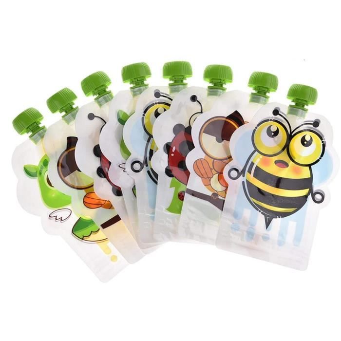 Poche Alimentaire Reutilisable Pour Bebe Gourdes Reutilisable Pour Enfants Etanche Robuste Bpa Free 16 Pcs 150ml Cdiscount Puericulture Eveil Bebe Poche Alimentaire Reutilisable Pour Bebe Gourdes Reutilisable Pour Enfants Etanche Robuste Bpa Free 16 Pcs 150ml Cdiscount Puericulture Eveil Bebe