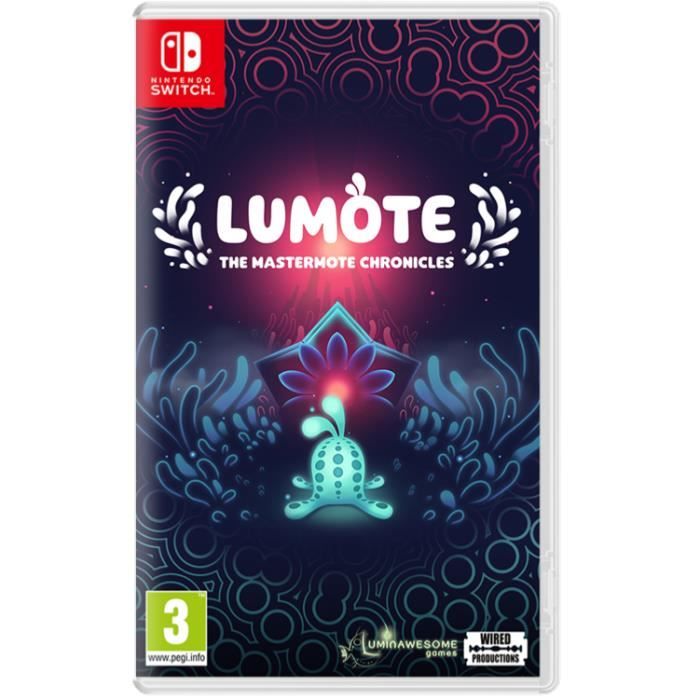 Jeu vidéo - Wired Productions - Lumote : The Mastermote Chronicles - Nintendo Switch - Plateforme - PEGI 3+