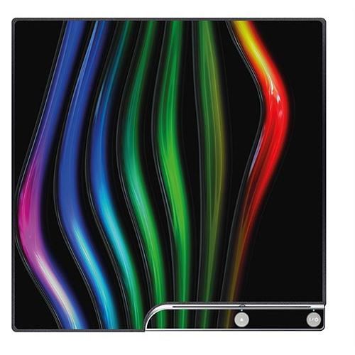 Textured Black Carbon Fibre Playstation PS3 Fat Decal Skin Sticker