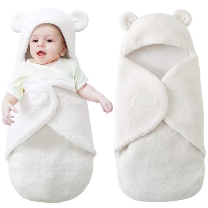 Couverture Nouveau Ne Bebe Hiver Wrap Unisexe Sac De Couchage Portable Recevant La Couverture Coton Polaire Poussette Berceau S Cdiscount Puericulture Eveil Bebe
