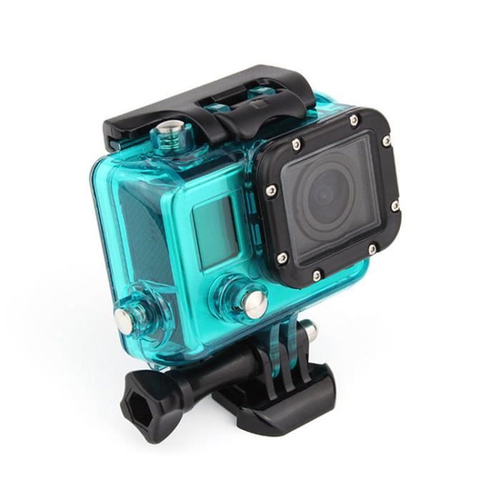 4 30m Etanche de Plongée Sous-marine Lentille Caméra Photographie Dôme Port Shell Couvercle Poignée pour GoPro Hero 3 