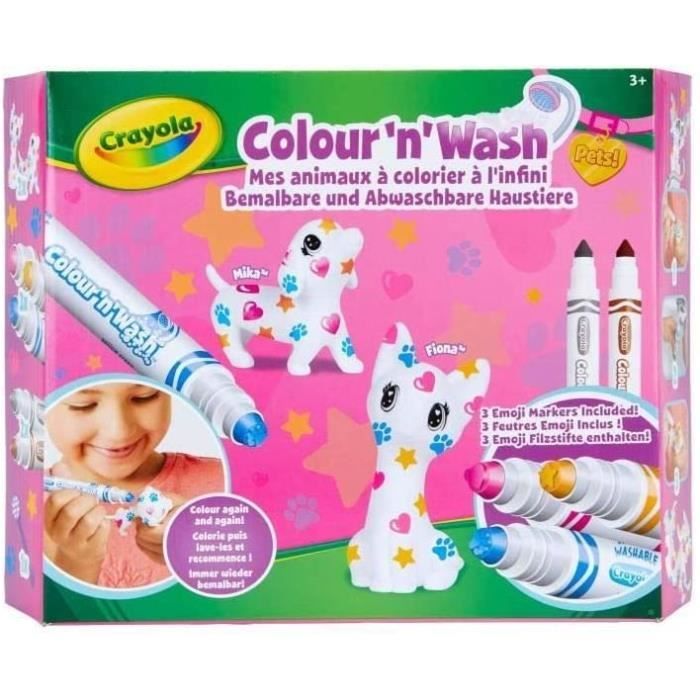 Crayola - Washimals - Loisirs créatifs - Vétérinaire - A partir de 3 ans Crayola - Washimals - Loisirs créatifs - Vétérinaire - A partir de 3 ans