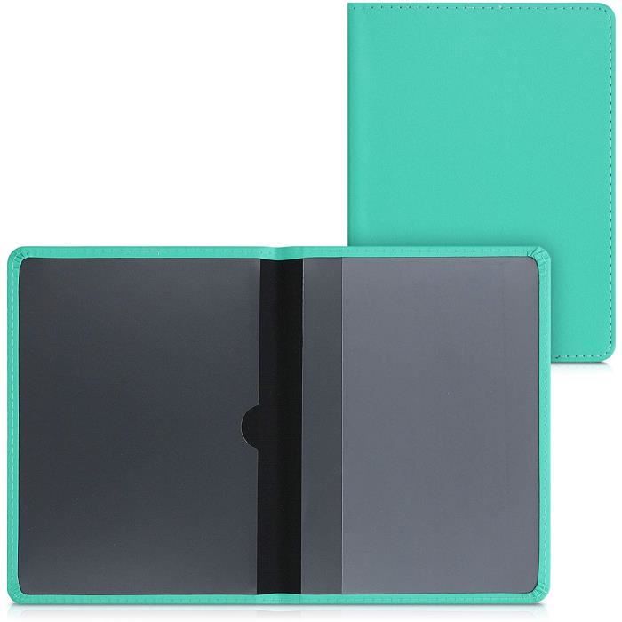 Porte permis de Conduire Carte Grise avec Compartiments Cartes Passeport[507] - Cdiscount 