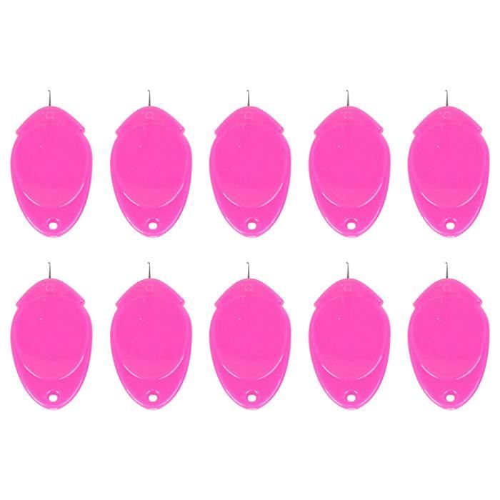 Lot De 10 Enfile-Aiguilles à Ressort - Outil Pratique Pour Cordon De Serrage Pulls, Pantalons, Vestes Et Sacs