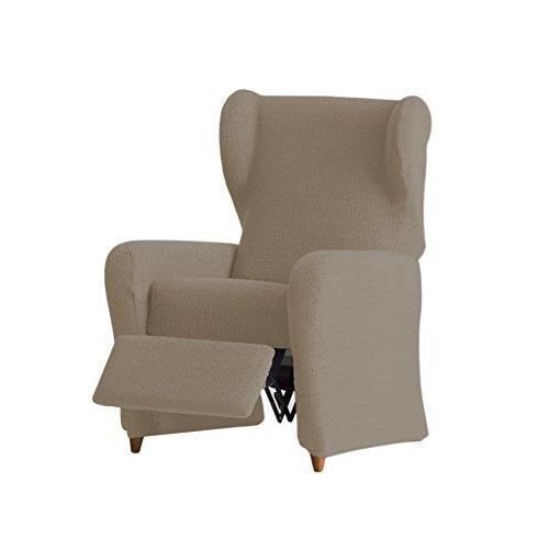Housse de canapé matelassée avec cercles Rouge Méridienne Droite 240