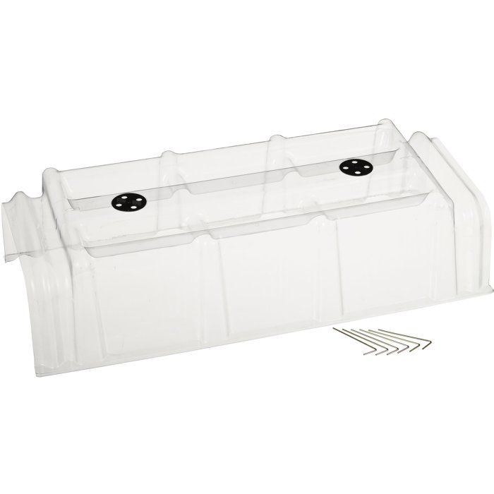 Tunnel forçage modulaire - NATURE - 86 x 40 x 22 cm - Avec 2 aérateurs