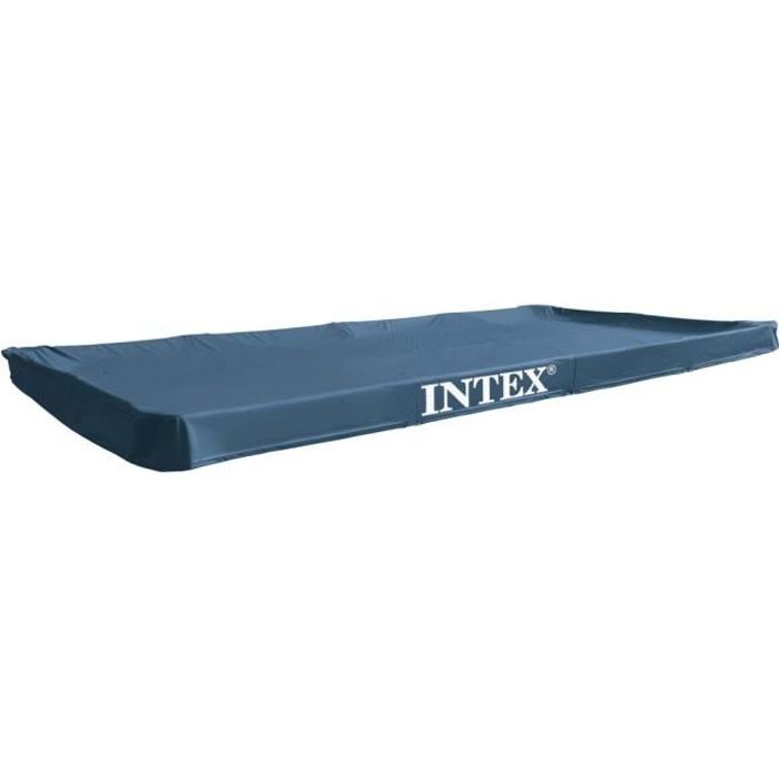 Bâche de piscine rectangulaire INTEX 450x220 cm - Protège de la saleté et des débris