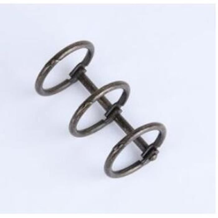 Anneaux De Reliure Métalliques Androxeda - Lot 24 Pièces (20mm/25mm/30mm) - Pour Cahiers, Classeurs, DIY