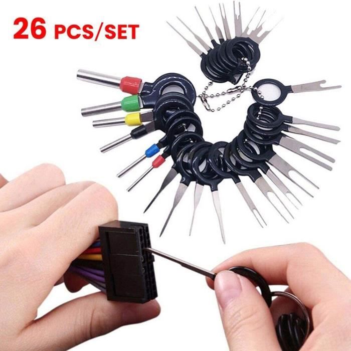 Kit D'outils De Retrait De Terminal De Voiture, Extracteur De Broche De