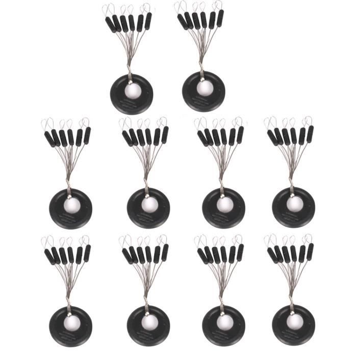 Canne à Pêche Gator – Appât Caoutchouc Noir TITANE – 1 Pièce 8'1" – 140g – NEUF
