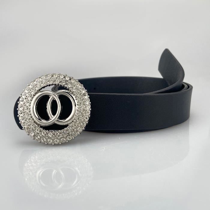 Ceinture large argentée femme sales