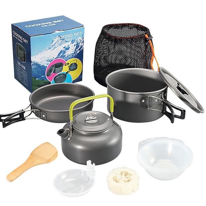 Naturehike 3-6 & 4-7 Personnes Kit de Batterie de Cuisine de