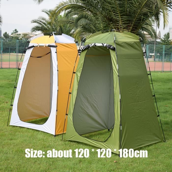 Matériel de camping,Tente de bain anti-uv pour Camping, chasse, cabine à langer Portable, abri de toilette pour - Army Green