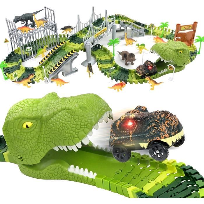Circuit Voiture Enfant Dinosaure Jouet Enfant Dinosaure Circuit