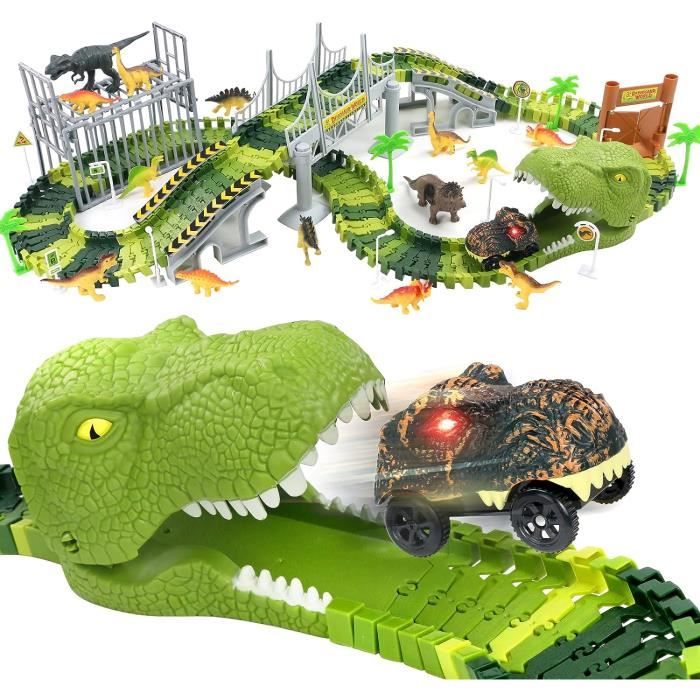 Circuit Voiture Dinosaure