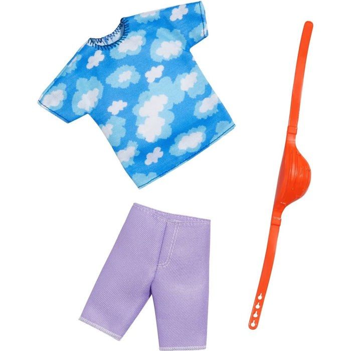 Habit Barbie Tenue Ken Short Violet Et T shirt Bleu avec sac banane Set  Vetement Poupee et Mini Poupee Et 1 Carte offerte - Cdiscount Jeux - Jouets