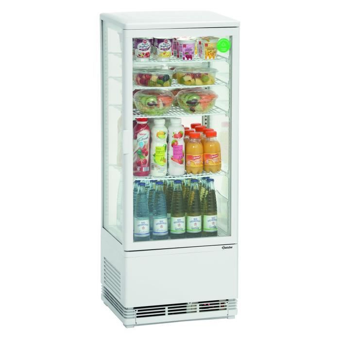 Bartscher -  Mini vitrine réfrigérée 98 L - (700298G)