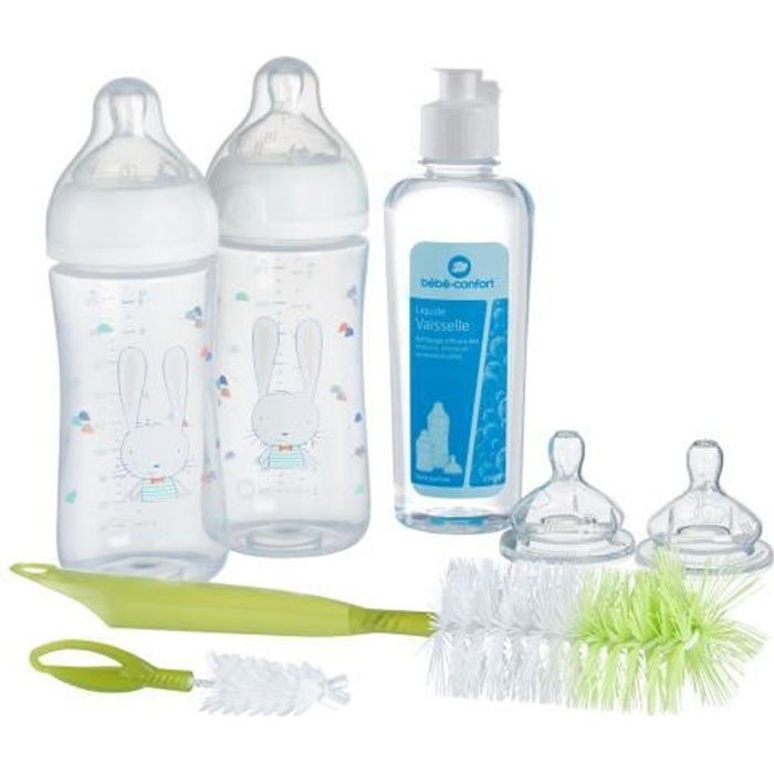 Bebe Confort Kit Naissance Emotion 2 Biberons 270ml 1 Goupillon 2 En1 1 Liquide Vaisselle Cdiscount Puericulture Eveil Bebe Bebe Confort Kit Naissance Emotion 2 Biberons 270ml 1 Goupillon 2 En1 1 Liquide Vaisselle Cdiscount Puericulture Eveil Bebe