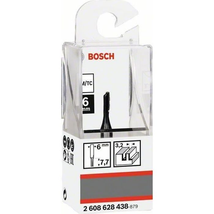 Bosch Fraise à rainurer droit 6mm 2608628438