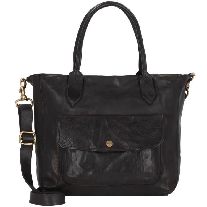 Sac Bandoulière CAMPOMAGGI Pochette S En Cuir Mosto (rouge) - Taille S, Fermeture éclair, Détails Cloutés - Neuf