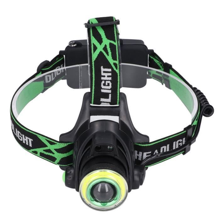 Lampe Frontale Rechargeable T6 LED 3000 Lumens - Puissante Pour Chasse, Vélo, Bricolage - 3,7V
