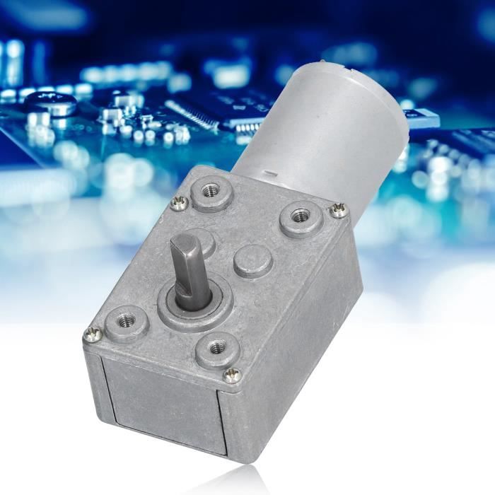 Moteur Vis Sans Sourcingmap Dc 12V 6Mm 0,6Rpm Turbine À Couple Élevé Moteur Moteur Dc 12v Couple élevé