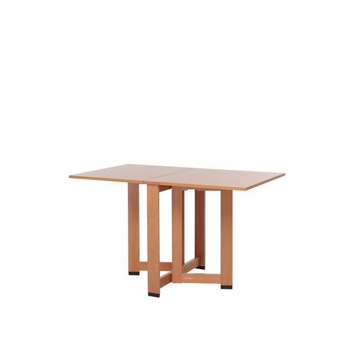 foppapedretti  table pliante cartesio noyer - 9900475106